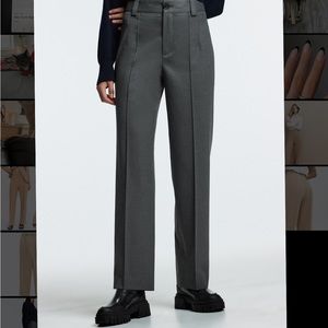 Zara Gray Women's Trousers